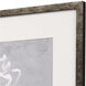 Oxidize Gray and Orange and Black and White Framed Art