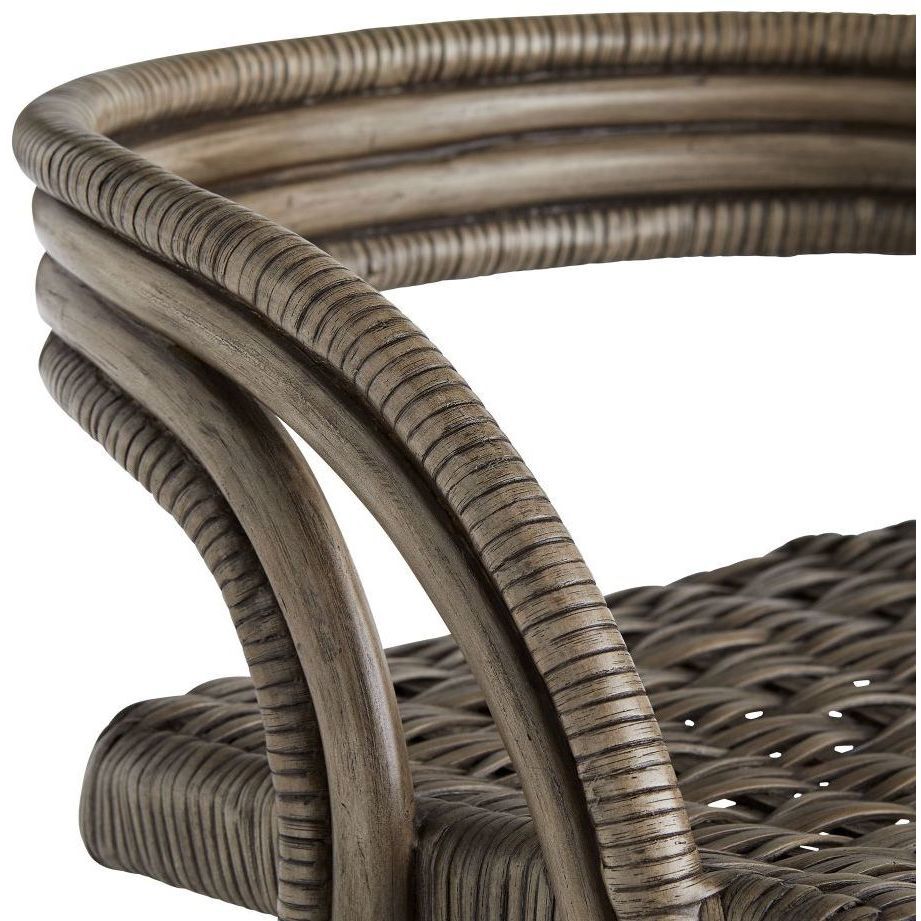 Harrington Moth Gray Bar Stool