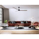 Atlas Alessandra-LK 42 inch Matte Black with Gray Ash Blades Indoor/Outdoor Ceiling Fan