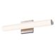 Tubo Slim LED 18 inch Satin Nickel Bath Bar Wall Light in Flat