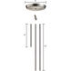 Pendant Options Satin Nickel Rod Kit
