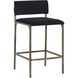 Mori 34.5 inch Abbington Black Counter Stool