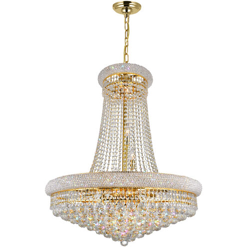 Empire 19 Light 32 inch Gold Down Chandelier Ceiling Light
