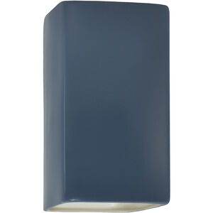 Ambiance 1 Light 5.25 inch Midnight Sky Wall Sconce Wall Light in Incandescent, Midnight Sky/Matte White