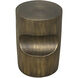 Margo 20 X 14 inch Aged Brass Side Table