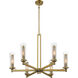 Emmerham 6 Light 32 inch Soft Brass Chandelier Ceiling Light