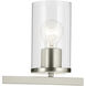 Crosby 3 Light 23 inch Brushed Nickel Bath Light Wall Light