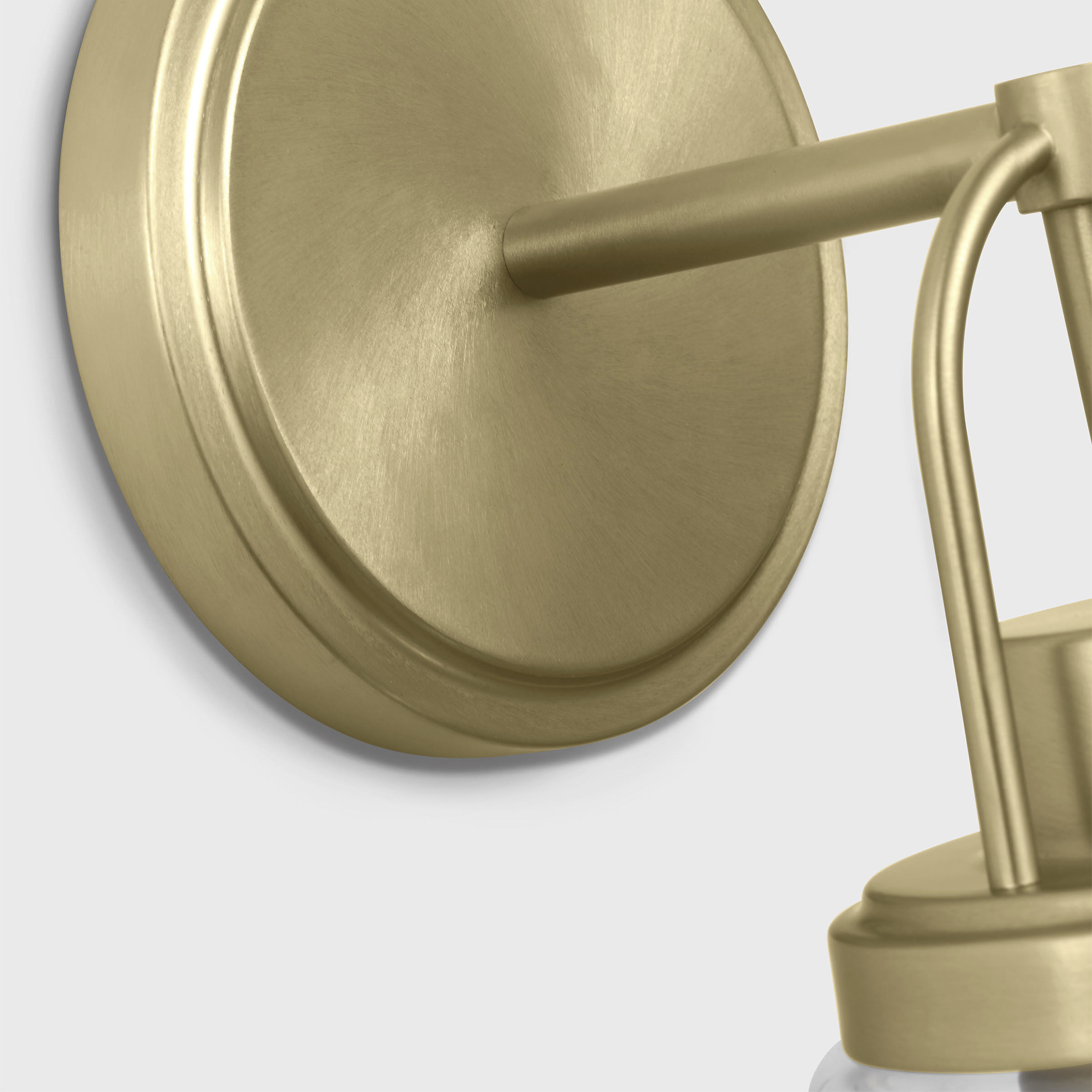 Anders Bath Vanity Wall Light in Satin Brass