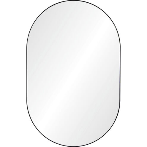 Webster 40 X 26 inch Black Wall Mirror