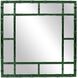 Bamboo 40 X 40 inch Hunter Green Mirror