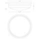 Roderick 2 Light 13.5 inch Polished Chrome Flushmount Ceiling Light
