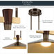 Tenon LED Lacquered Bronze Pendant Ceiling Light
