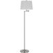 Colton 63 inch 150.00 watt Brushed Steel Floor Lamp Portable Light