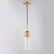 Thalia LED 4.75 inch Antique Gold Mini Pendant Ceiling Light