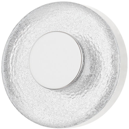 Pearl LED 6 inch Polished Nickel ADA Wall Sconce Wall Light