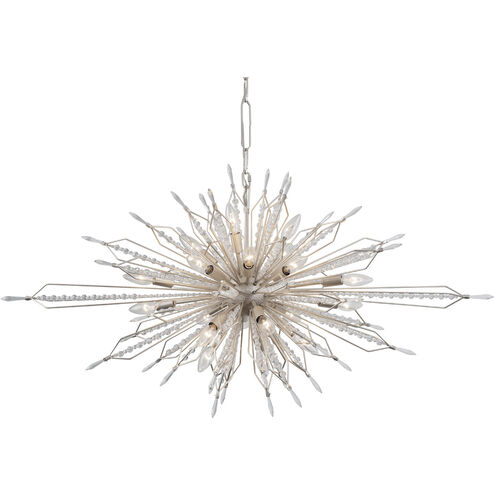 Orbital Linear Pendant Ceiling Light in Gold Dust, 20