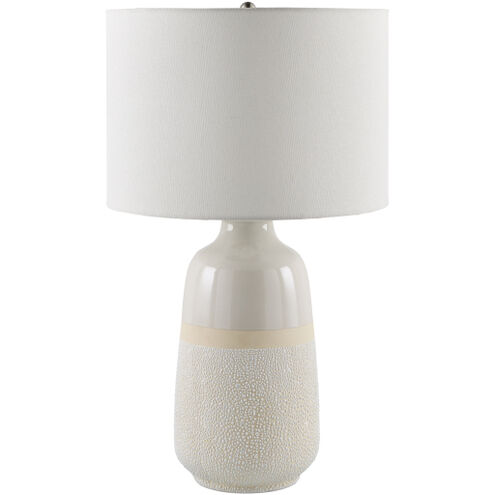 Togo 27 inch 100 watt Glazed and Painted Accent Table Lamp Portable Light