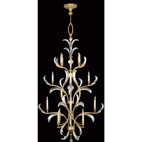 Beveled Arcs 16 Light 48 inch Gold Chandelier Ceiling Light