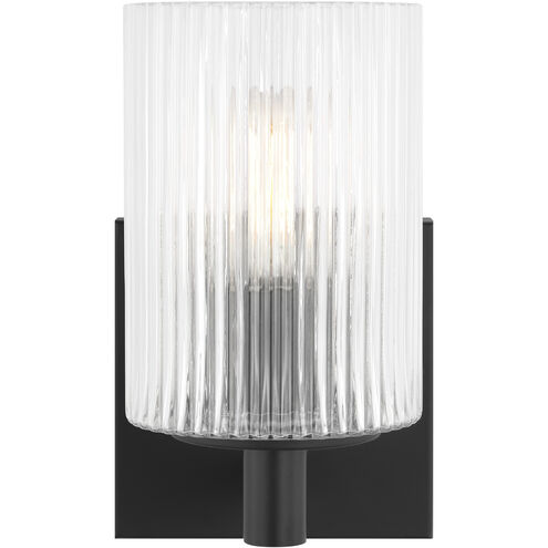 Lando 1 Light 4.75 inch Midnight Black Wall Bath Fixture Wall Light