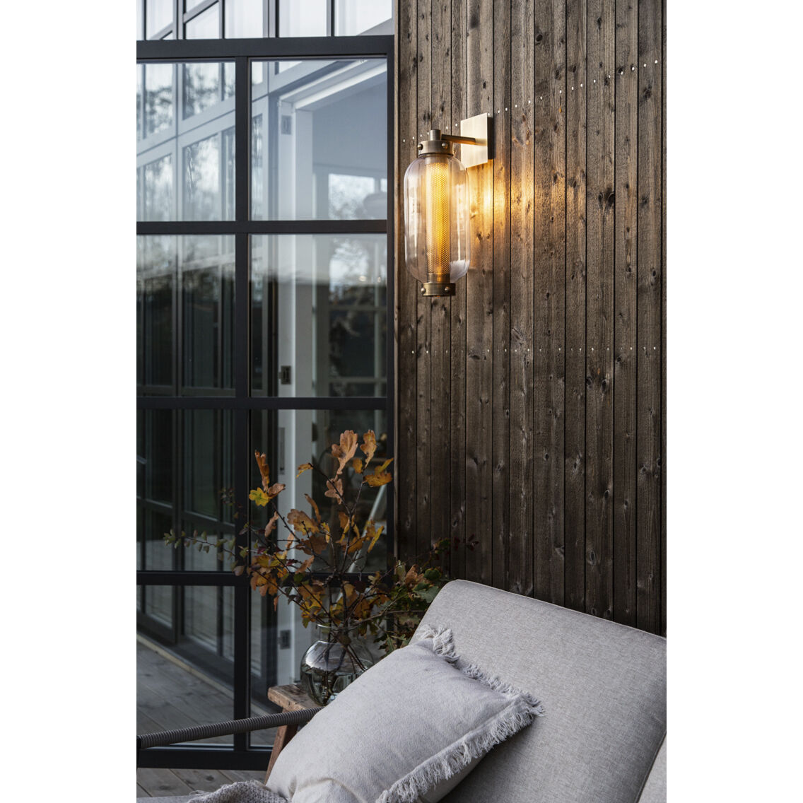 Atwater 1 Light 7 inch Vintage Brass Wall Sconce Wall Light 