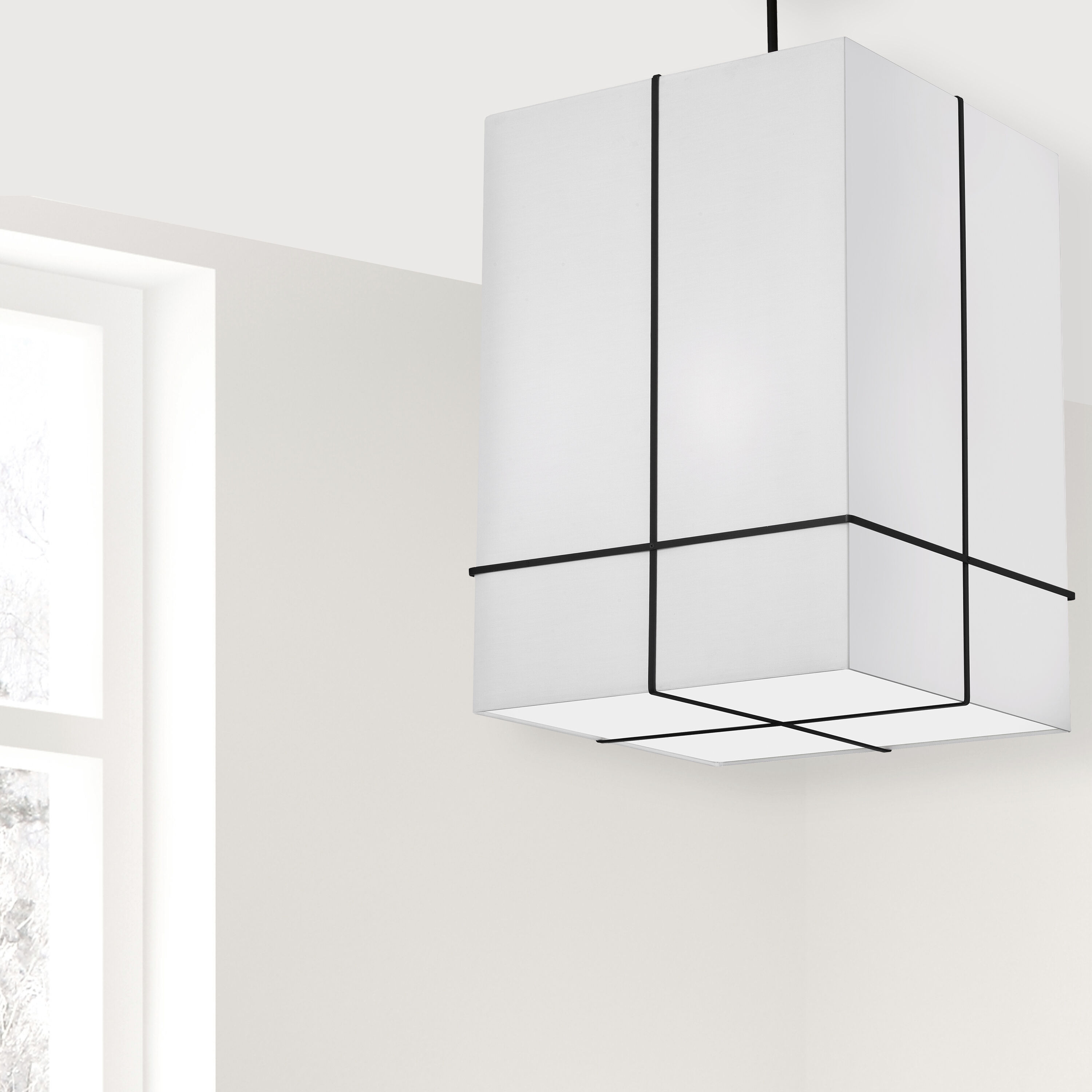 Raquel 4 Light 18 inch Matte Black Pendant Ceiling Light