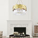 Panache 6 Light 24 inch Medallion Gold Down Chandelier Ceiling Light
