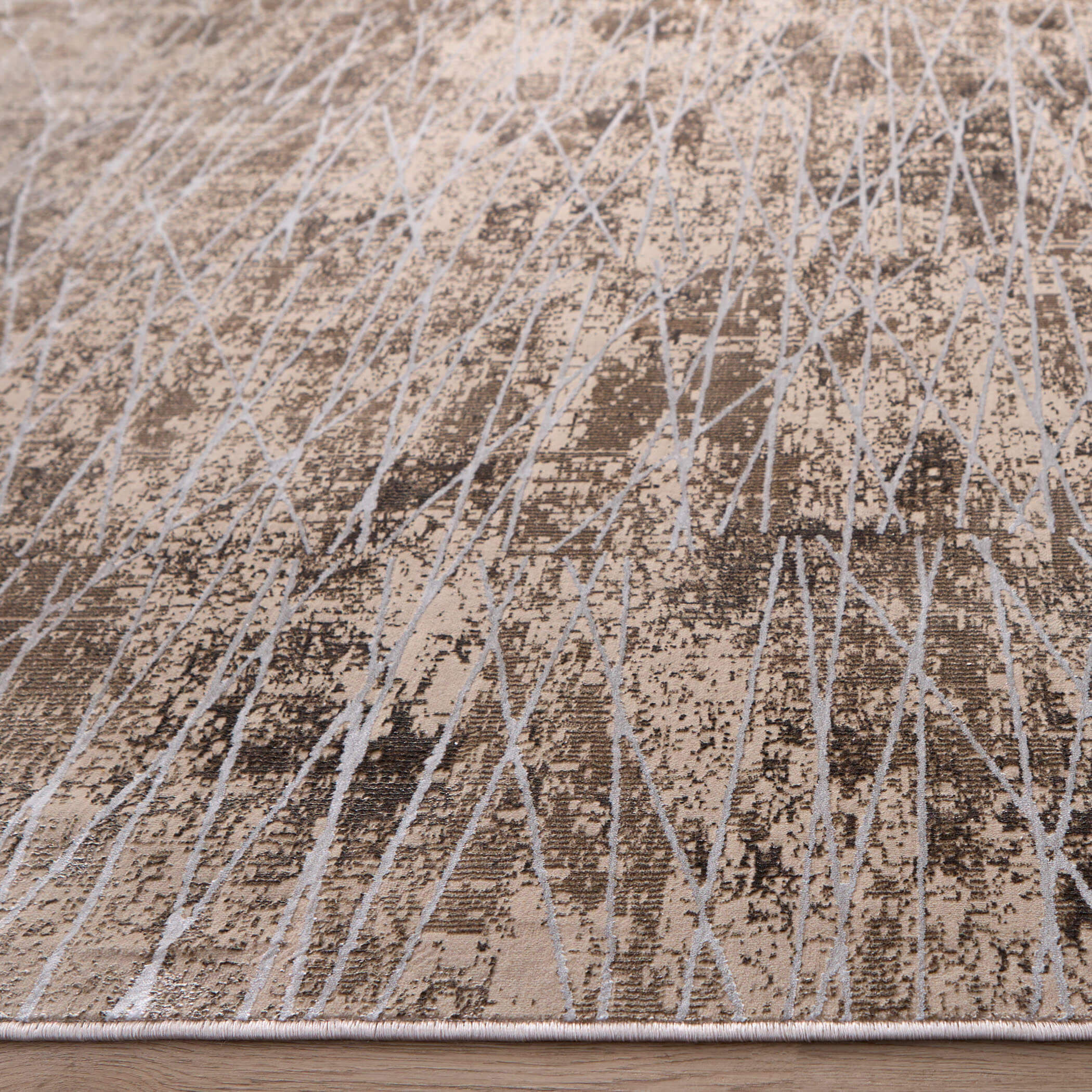 Rienz 158 X 118 inch Gold Rug in 10 x 13