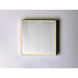 Alumilux Outline LED 4.5 inch Satin Aluminum Outdoor Wall Mount