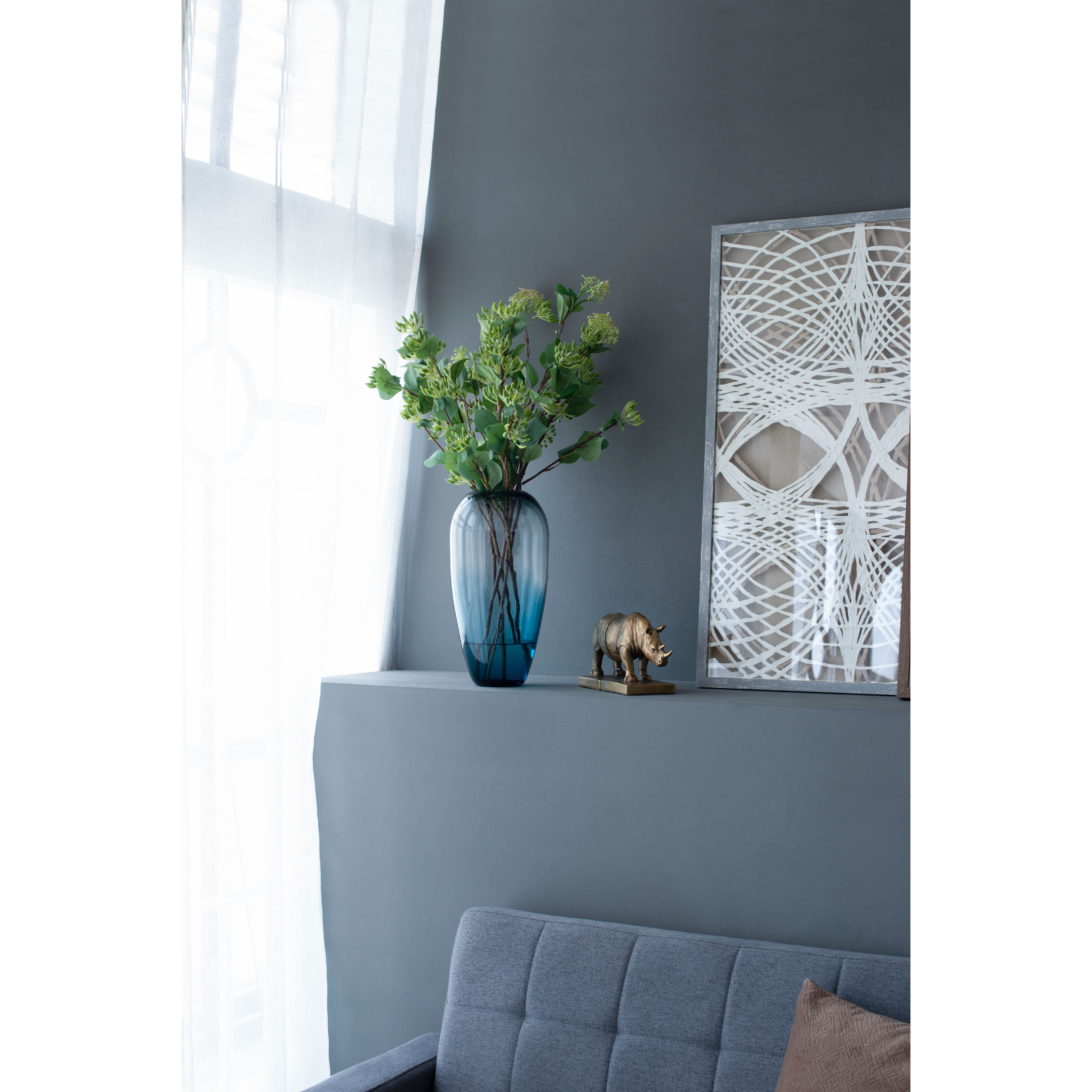 Lourdes 15 X 7.7 inch Vase