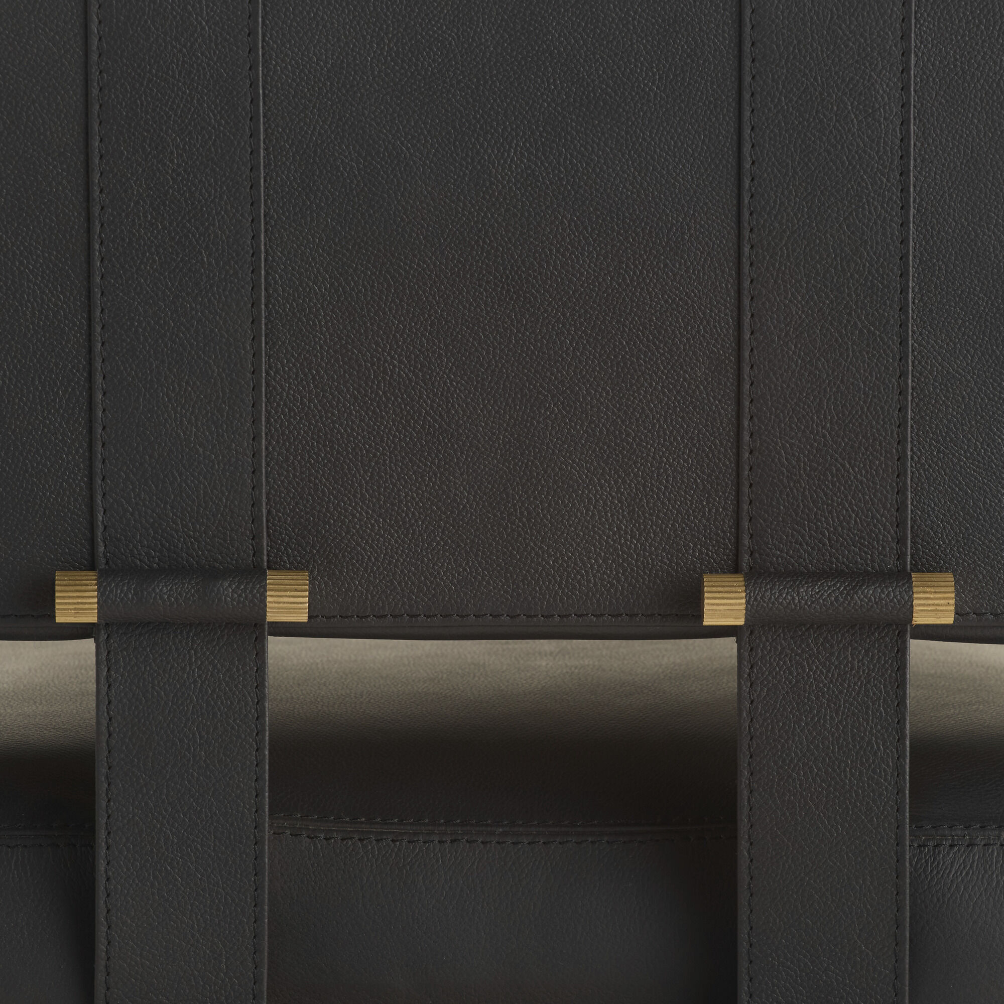 Laney 41 inch Black and Antique Brass Bar Stool