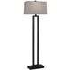 Doughnut 59.75 inch 150.00 watt Deep Patina Bronze Floor Lamp Portable Light in Smoke Gray