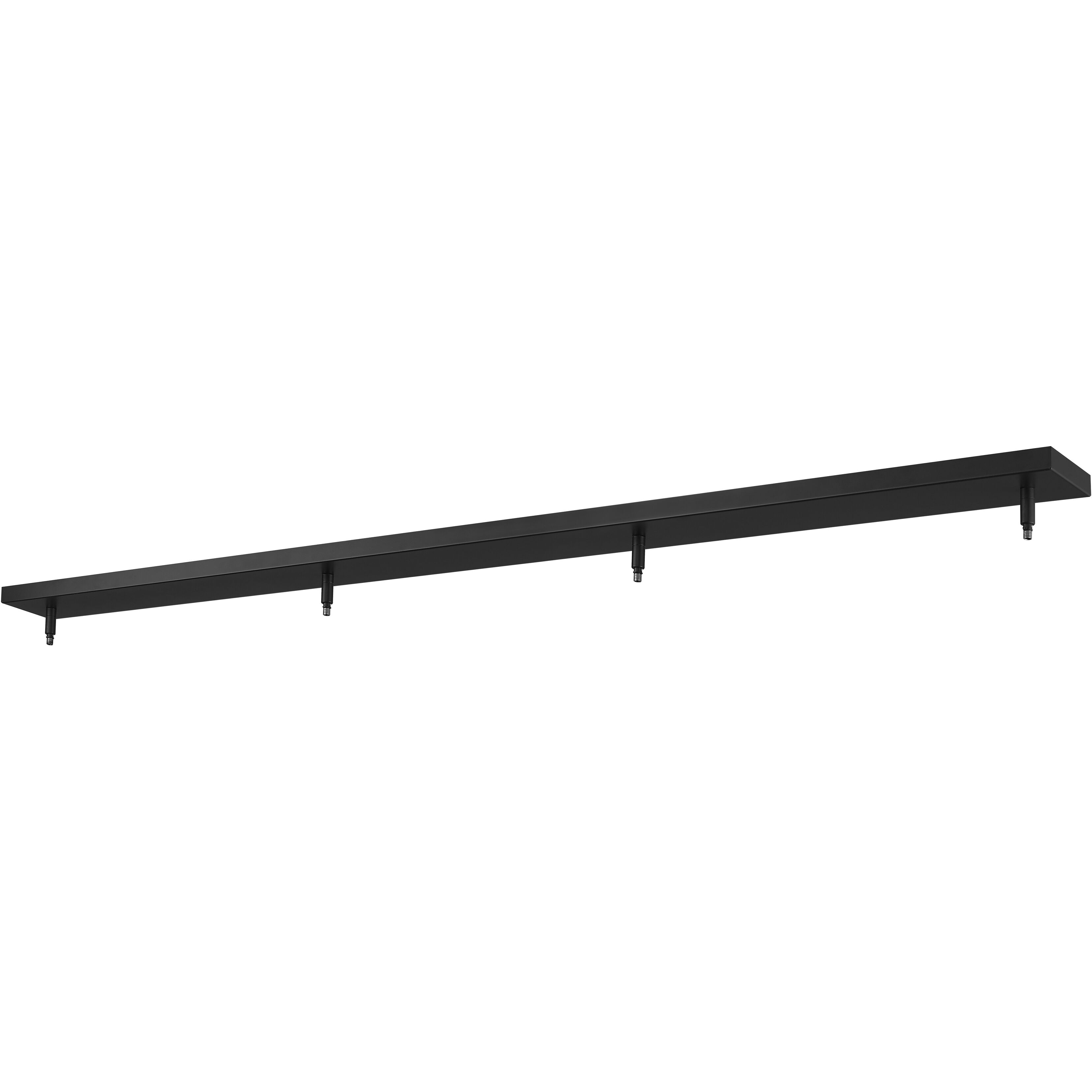 Multi Point Canopy Matte Black Ceiling Plate