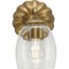 Quillan 1 Light 5 inch Gold Ombre Bathroom Vanity Light Wall Light