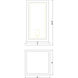 Neoclass 16.5 inch 60 watt Black and Gold Outdoor Deck Lantern