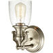 Chadwick Vanity Light Wall Light in Satin Nickel