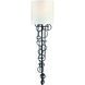John 1 Light 8.25 inch Coal Wall Sconce Wall Light