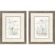 Heron Stance Multi and Beige and Brown and Blue Framed Art, Propac