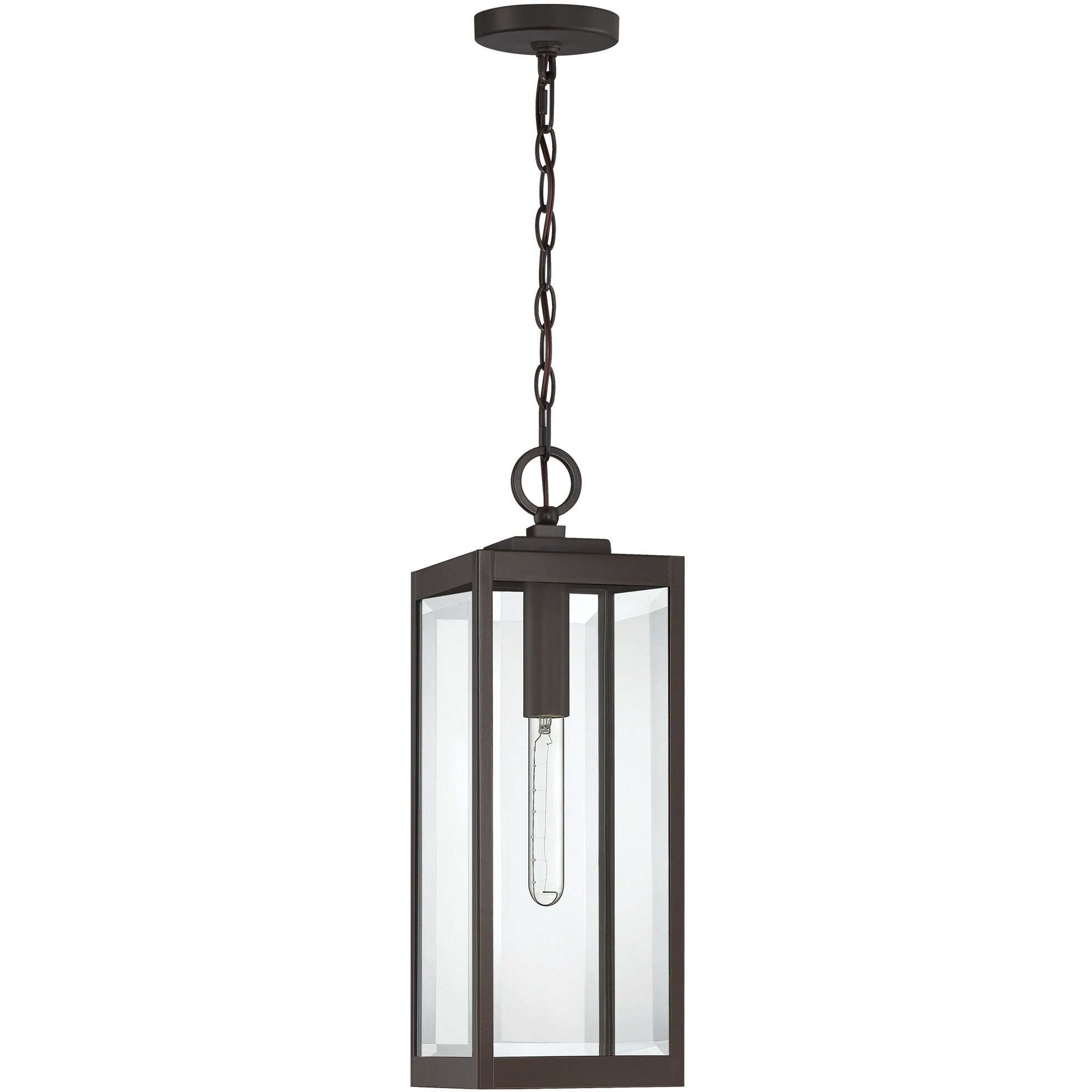 Westover 1 Light 7 inch Western Bronze Outdoor Hanging Lantern