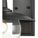 Jackson 1 Light 11 inch Matte Black Outdoor Sconce