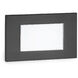 WAC 12V Step Light LED 1.5 inch Black ADA Step and Wall Light in 2700K Warm LED, WAC Landscape