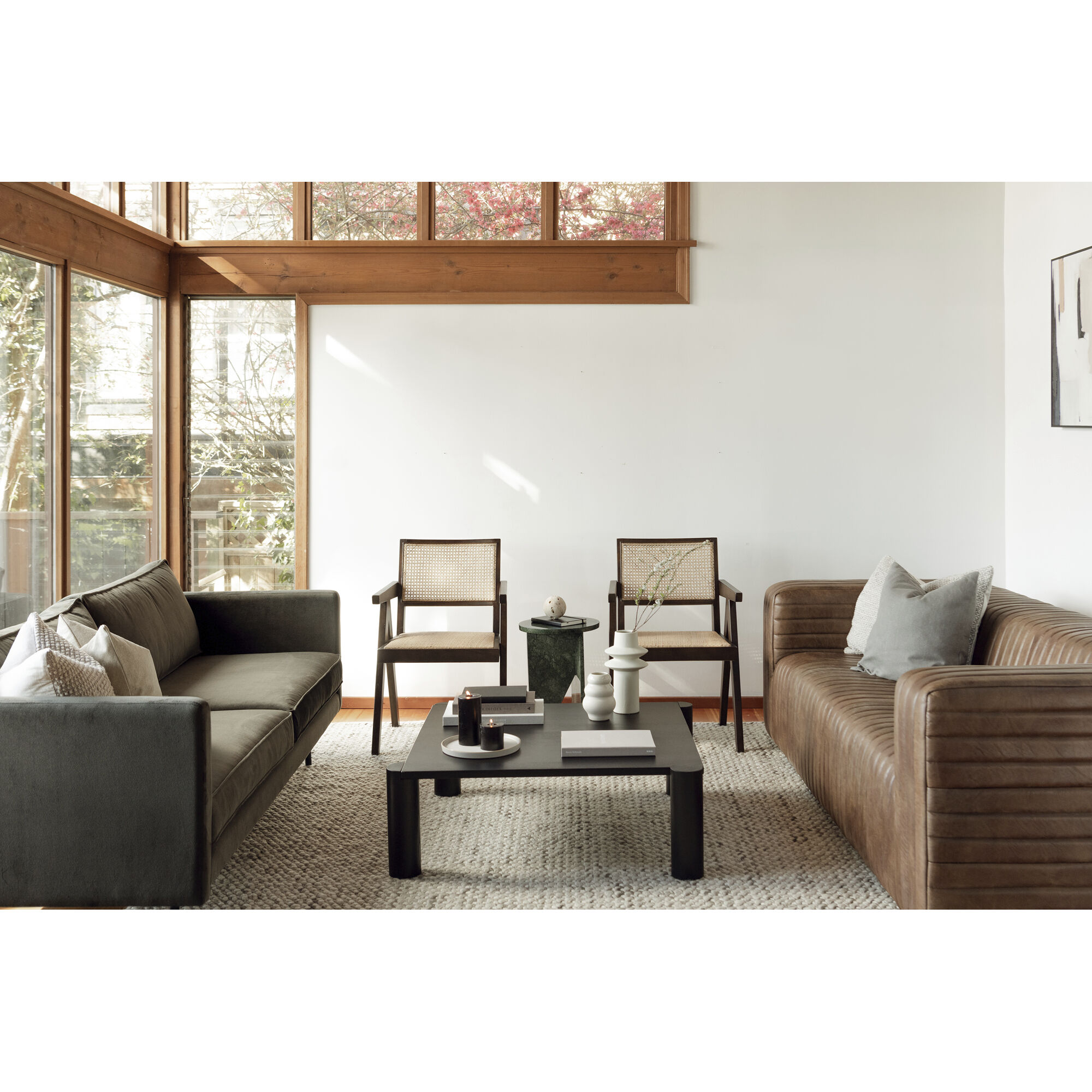 Raphael Forest Green Sofa