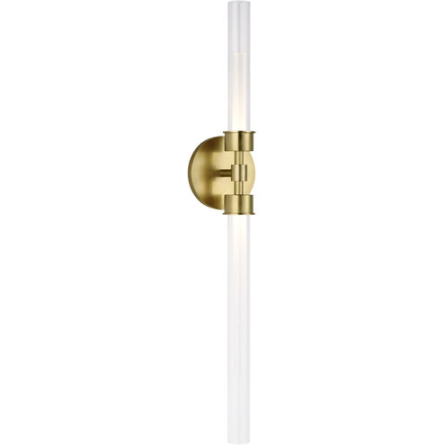 Sean Lavin Linger LED 4.5 inch Natural Brass Wall/Bath Light Wall Light in LED 90 CRI 3000K, Integrated LED