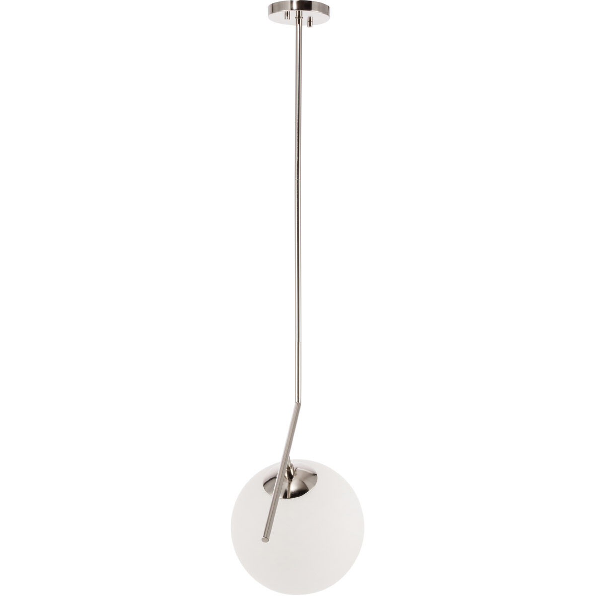 Monroe 1 Light 10 inch Chrome Pendant Ceiling Light
