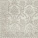 Sivas 36 X 24 inch Off-White / Medium Gray Handmade Rug
