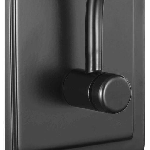 Bonita 1 Light 5 inch Matte Black Wall Sconce Wall Light, Design Series