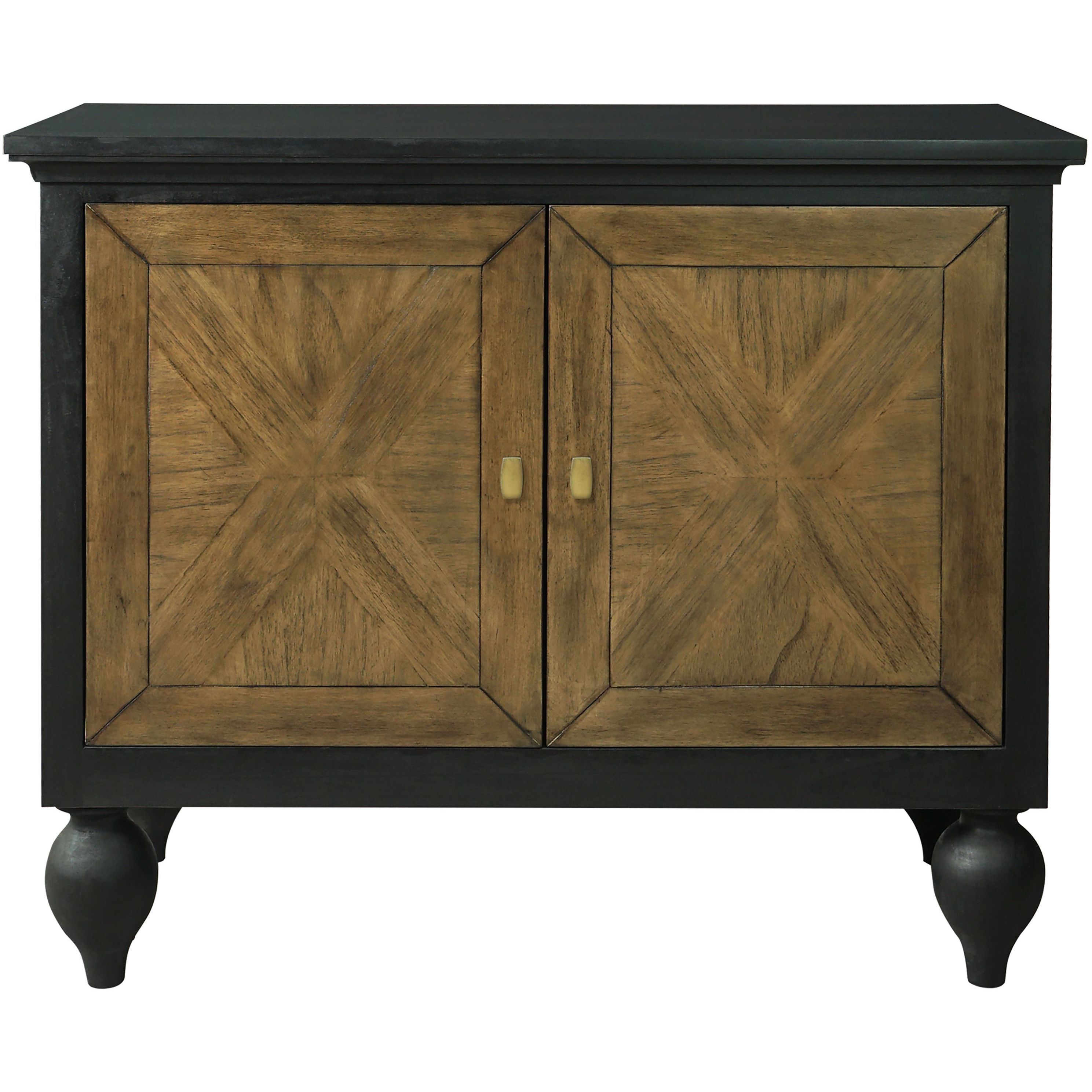 Piedmont Harvest Brown with Kettle Black Cabinet