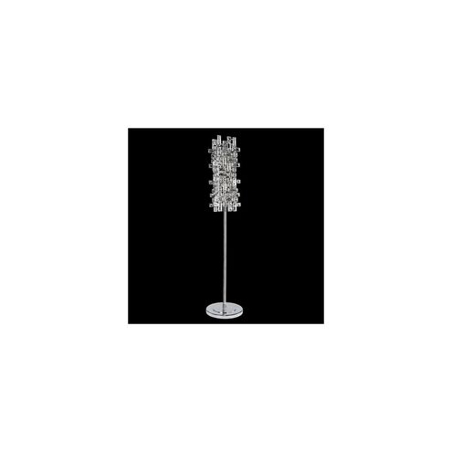 Vermeer 60 inch 60.00 watt Brushed Champagne Gold Floor Lamp Portable Light in Firenze Clear