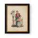 Chelsea House Brown and Antique Gold Frame Watercolor