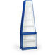 Chelsea House Blue/White Bookcase