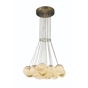 Kepler LED 29.25 inch Gold Chandelier Ceiling Light